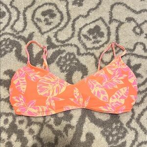 Tropical Swim top Women’s size M